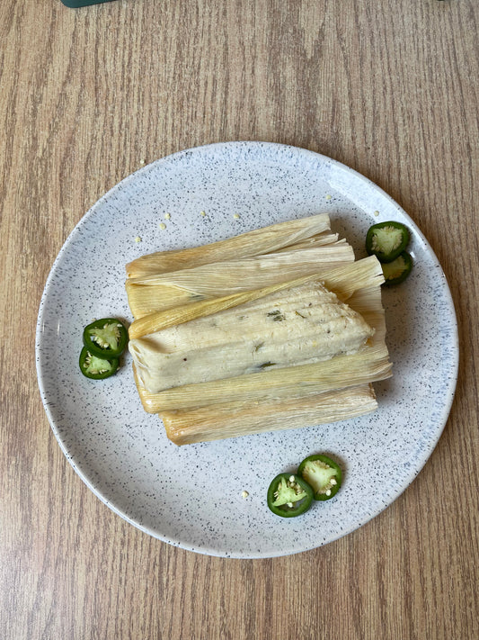 Jalapeño and cheese tamales